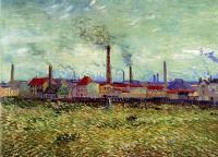 Gogh, Vincent van - Factories at Asnieres